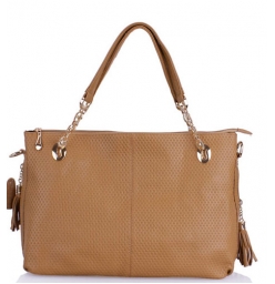 Dissa Tassels Leather Cross-Body Han