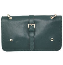 Dissa Cowhide Leather Rivet Clutches