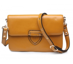 Nappa Leather Transverse Square Cros