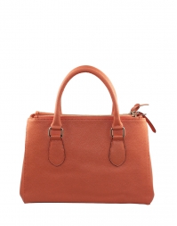 Dissa Cowhide Leather Satchel Tote B