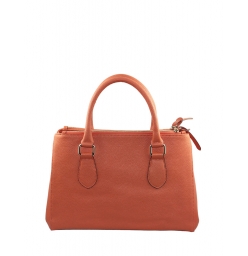 Dissa Cowhide Leather Satchel Tote B