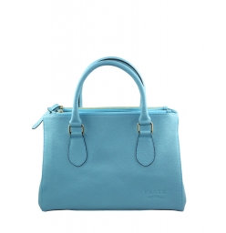 Dissa Cowhide Leather Satchel Tote B