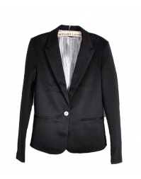 Dissa Candy Color One Button Blazer-