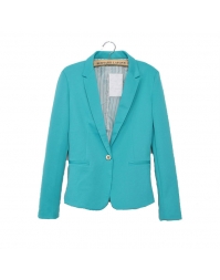 Dissa Candy Color One Button Blazer-