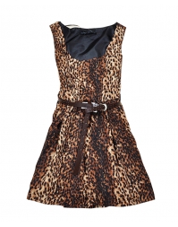 Dissa Sexy Leopard Print Sleeveless 