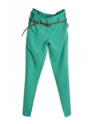 Dissa Solid Color Fitted Cropped Pen
