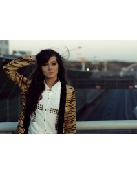 Vivilli Long Sleeve Blazer-Tiger Pri