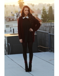 Dissa Peter Pan Collar Long Sleeve D