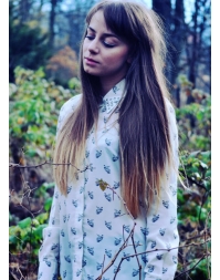 Dissa Lapel Collar Owl Design Long S