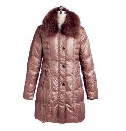 Vivilli Faux Fur Collar Down Coat