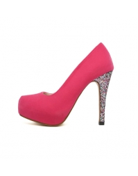Classic Platform Heeled Shoes In Seq