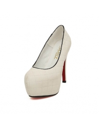 Quilted Platform Heels