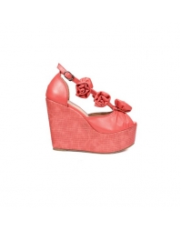 Flower Peep Toe Sandals